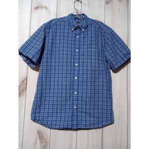 Eddie Bauer Shirt Ladies Small Blue Short Sleeve‎